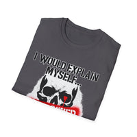 Classified Skull T-Shirt – Gothic Secret Statement Tee