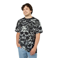 Macabre Threads Camo Skull All-Over Print T-Shirt – Tactical Skull Camo Tee