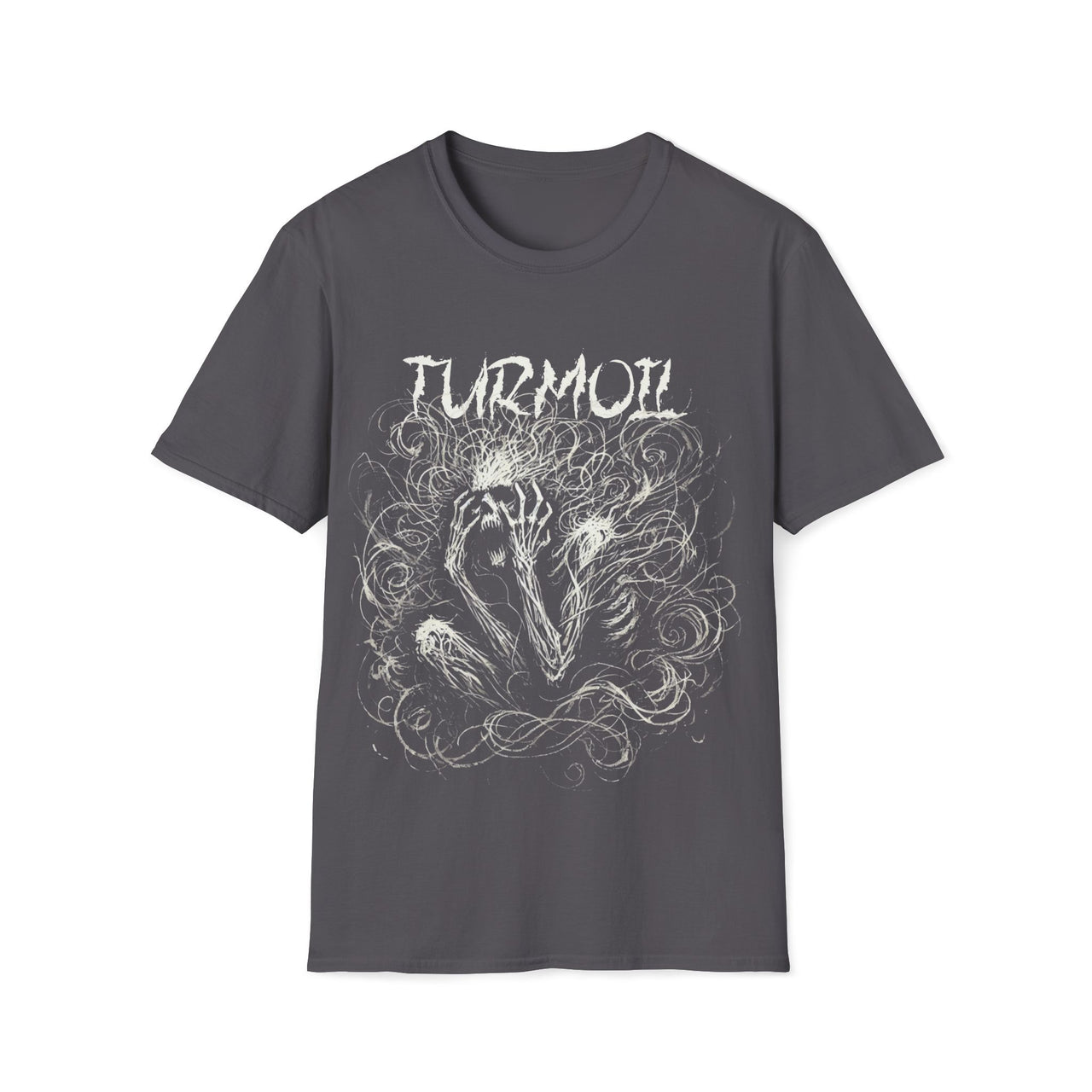 Macabre Threads Charcoal Turmoil T-Shirt