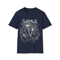 Macabre Threads Navy Turmoil T-Shirt
