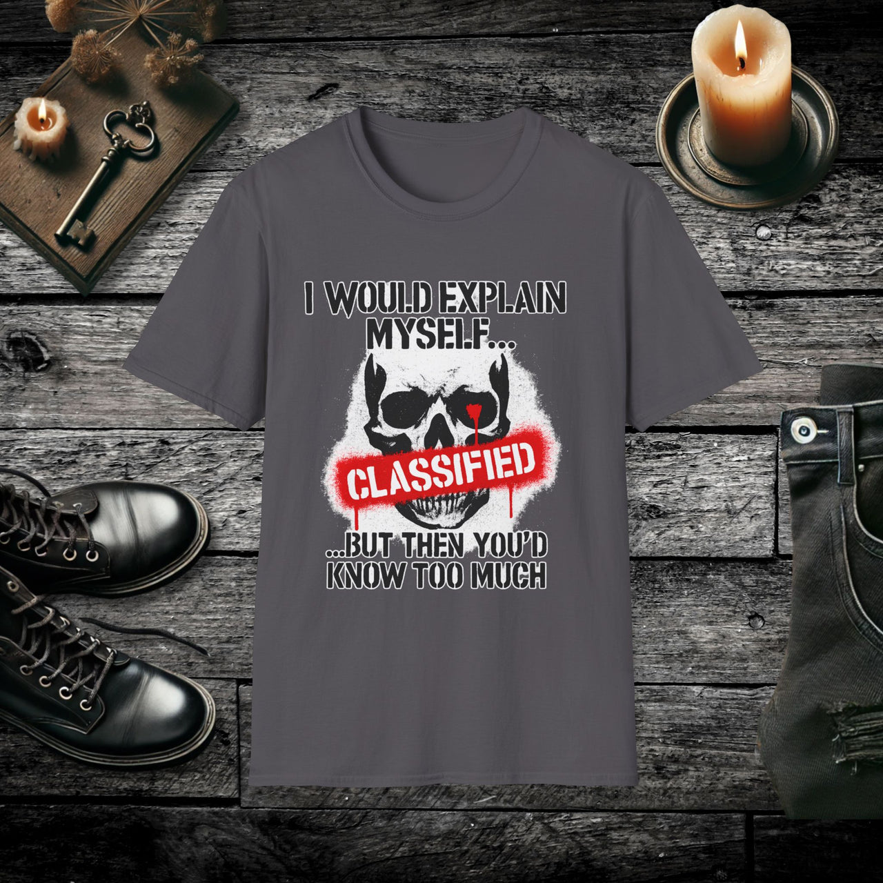 Classified Skull T-Shirt