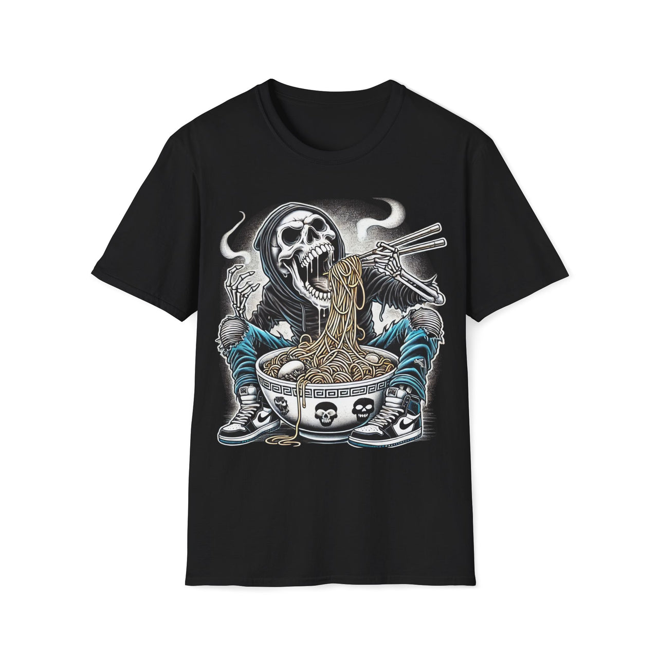 Reaper’s Ramen T-Shirt – Funny Grim Reaper Tee