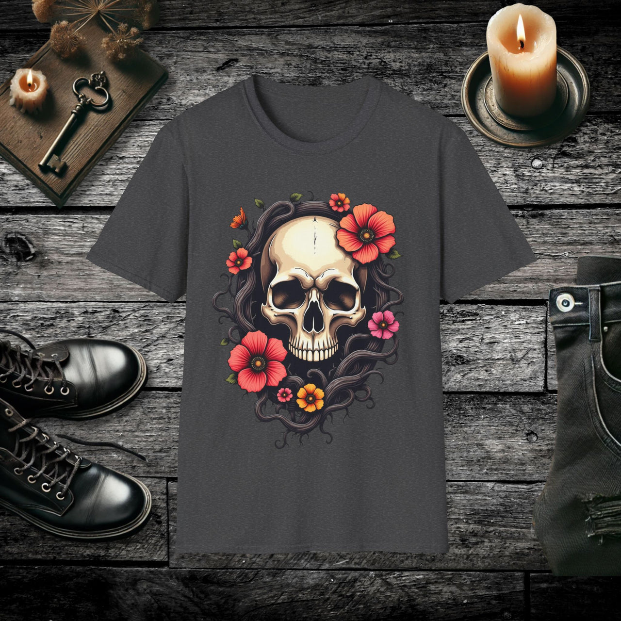 Vivid Skull T-Shirt