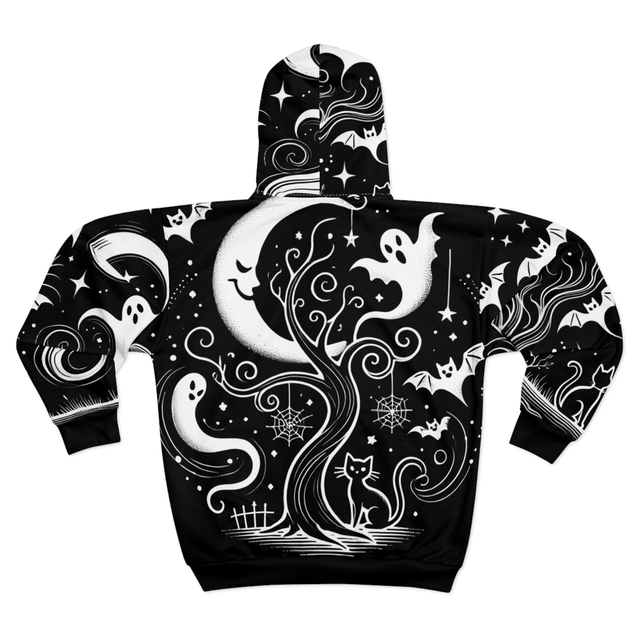 Whimsical Nightfall Hoodie (full zip)