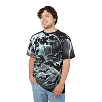 Macabre Threads Nocturnal Dominion All-Over Print T-Shirt – Midnight Reign Beast Tee