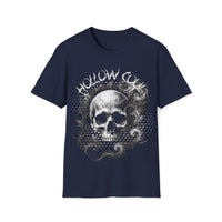 Macabre Threads Navy Hollow Soul – Hollow Skull Shirt
