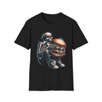 Macabre Threads Black Bone Appétit T-Shirt – Gothic Dark Humor Tee