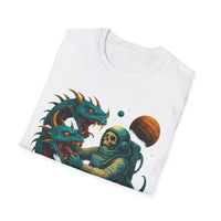Galactic Grapple – Astronaut vs Space Serpent T-Shirt