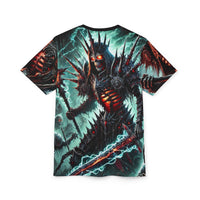 Macabre Threads Hellforged Revenant All-Over Print T-Shirt – Infernal Reaper Forged Tee