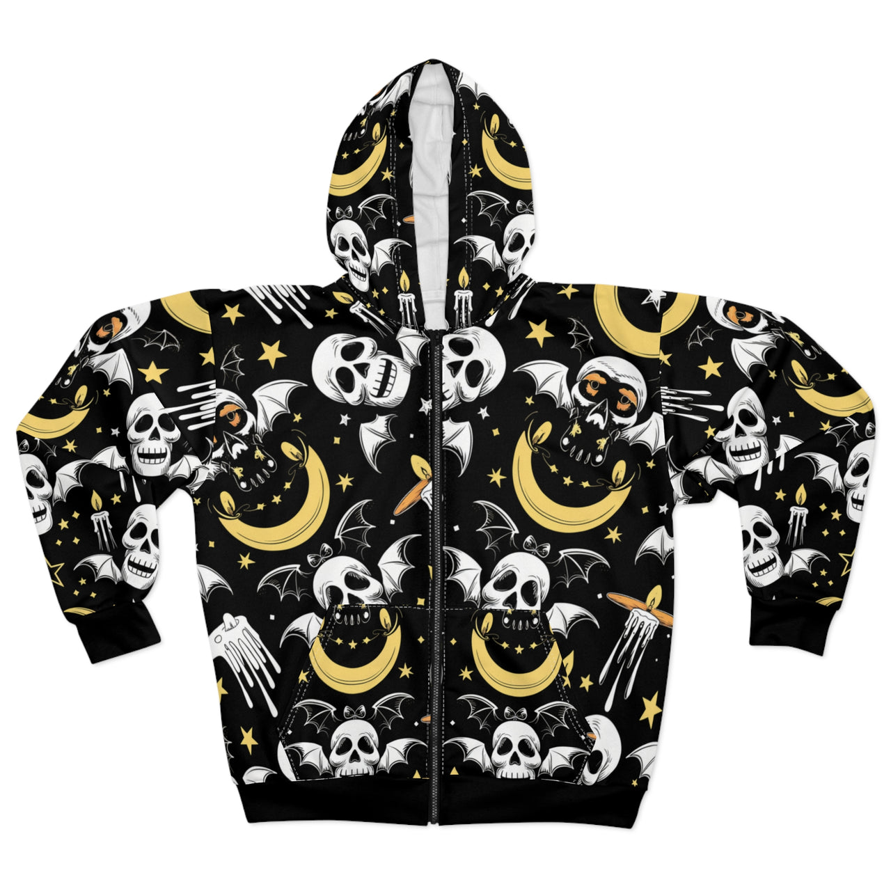 Nocturnal Whimsy Hoodie (full zip)