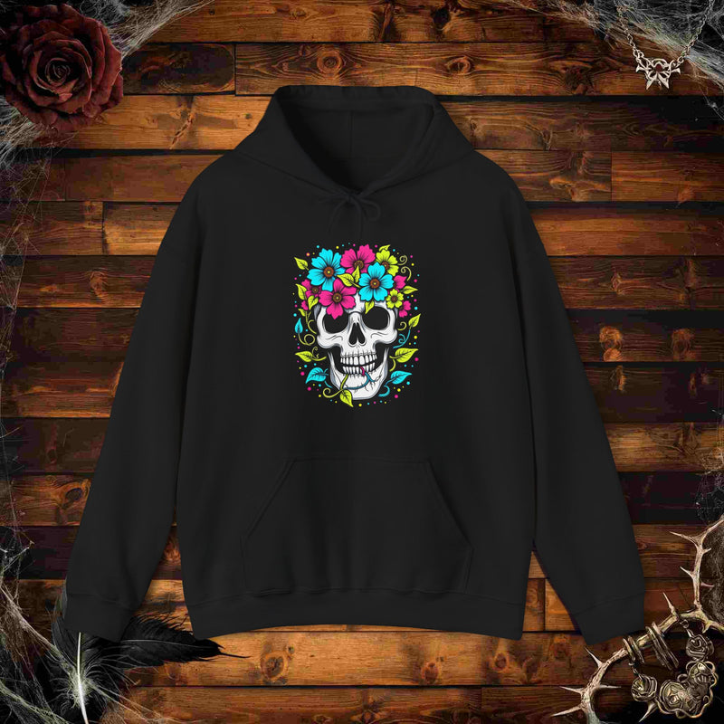 Floral Spiral Hoodie