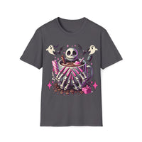 Macabre Threads Charcoal Mystery Brew T-Shirt – Gothic Coffee Lovers Tee