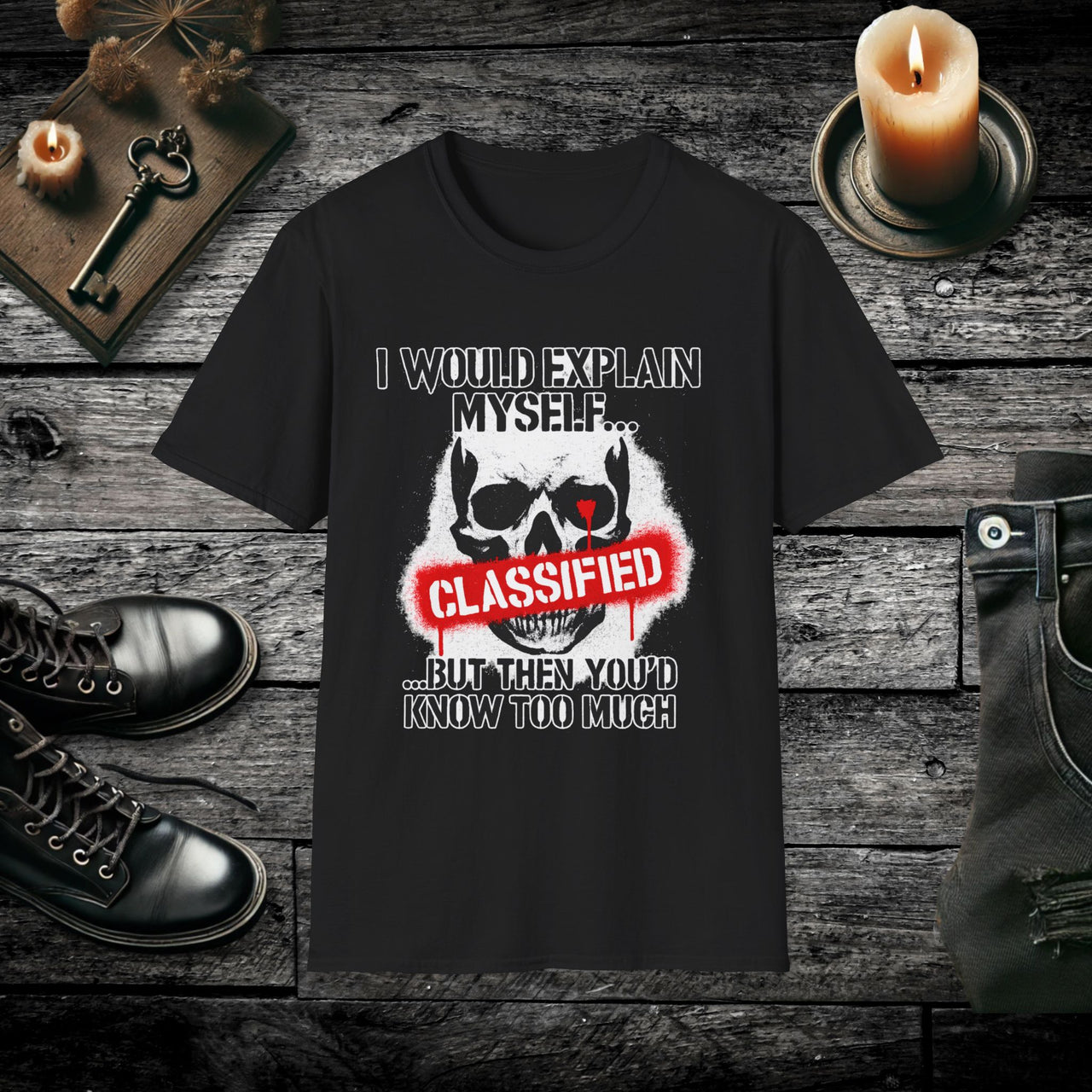 Classified Skull T-Shirt