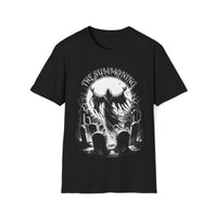 Macabre Threads Black The Summoning – Grim Reaper Graveyard T-Shirt