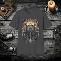 Doomed Skull Art T Shirt – Apocalyptic Gothic Skull Tee