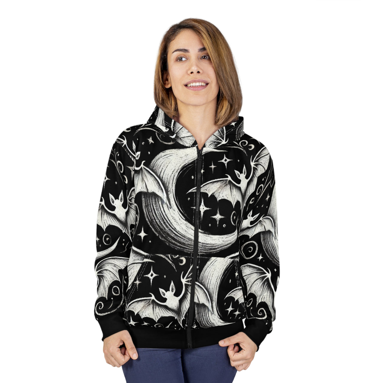Midnight Soar Hoodie (full zip)