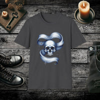 Stellar Skull Galaxy Skull T Shirt – Cosmic Gothic Tee