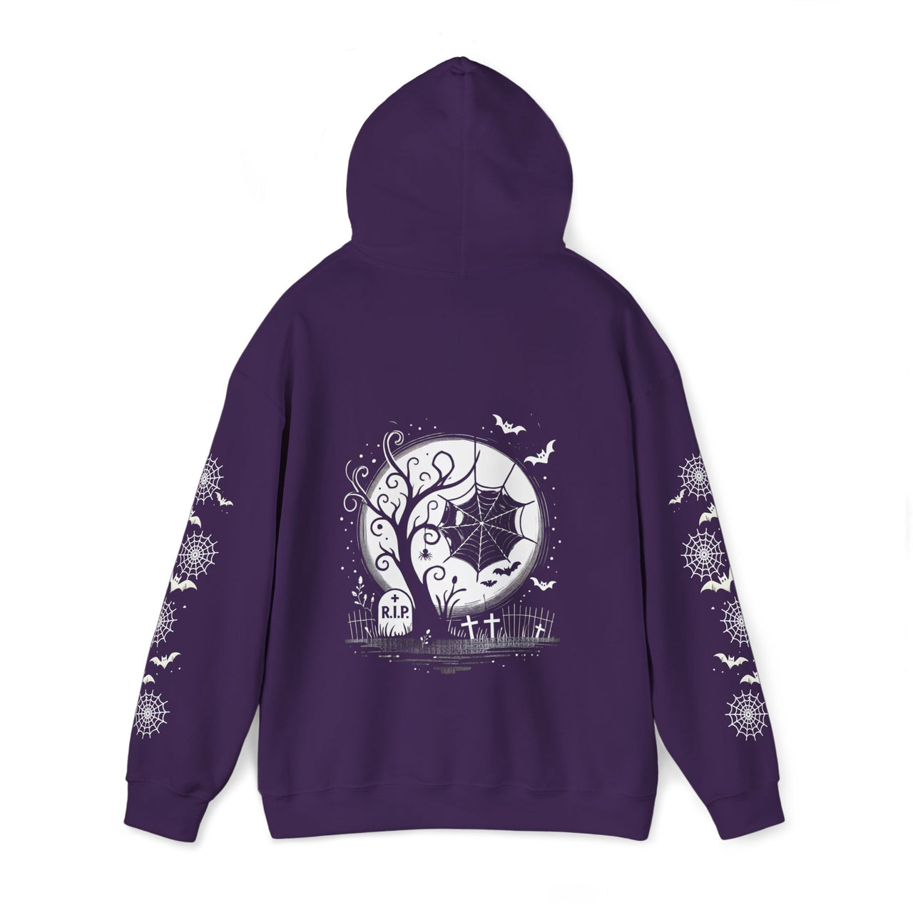 Moonlit Cemetery Hoodie
