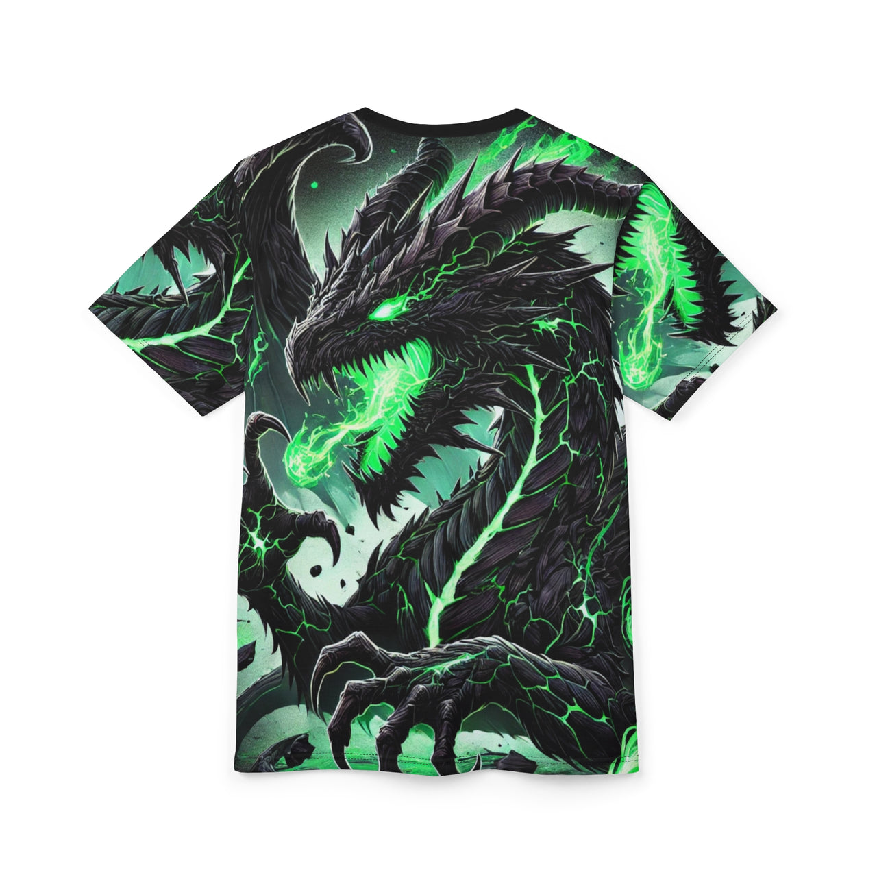 Macabre Threads Netherfang All-Over Print T-Shirt – Vampire Fang Gothic Beast Tee