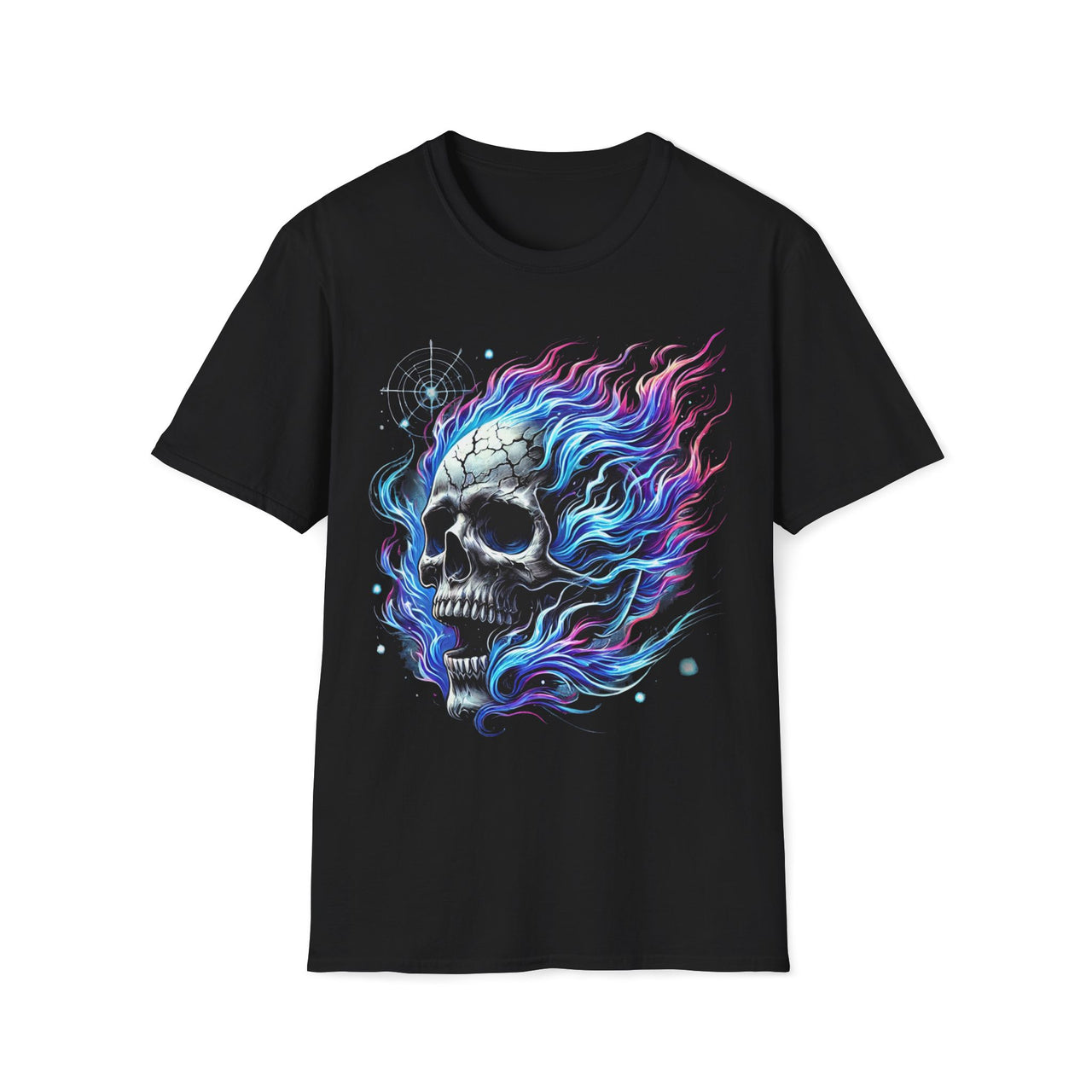Macabre Threads Black Infernal Glow T-Shirt