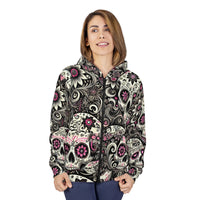 Skull Blossom Hoodie (full zip)