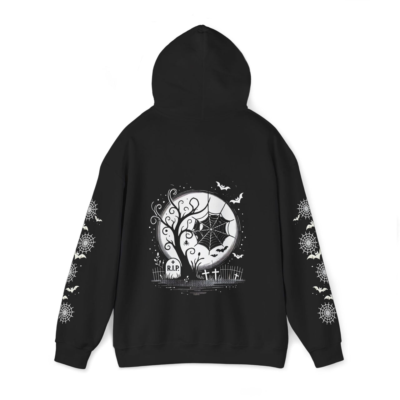 Moonlit Cemetery Hoodie