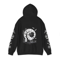 Moonlit Cemetery Hoodie