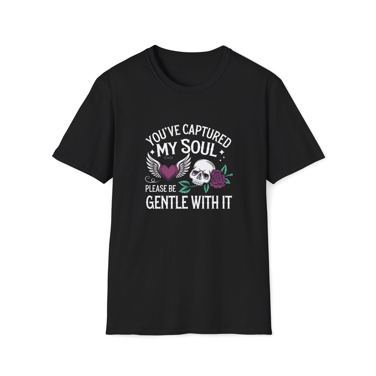 Macabre Threads Black Soul Sanctuary T-Shirt – Captured Soul Gothic Tee