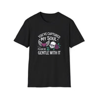 Macabre Threads Black Soul Sanctuary T-Shirt – Captured Soul Gothic Tee