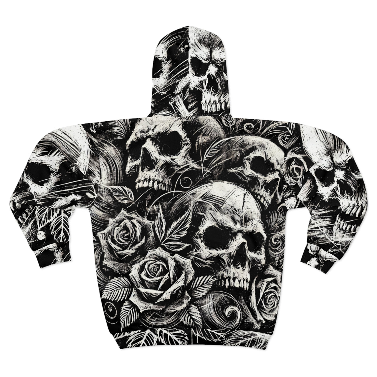 Vile Roses Hoodie (full zip)