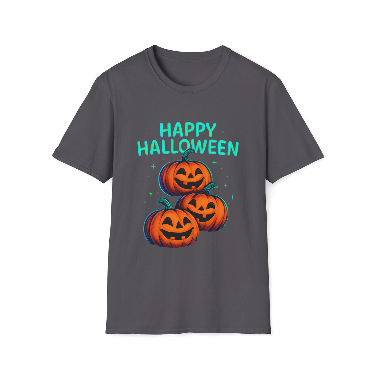 Happy Halloween Tee Shirt – Jack-O’-Lantern Pumpkin T-Shirt