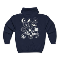 Night Whimsy Hoodie (full zip)