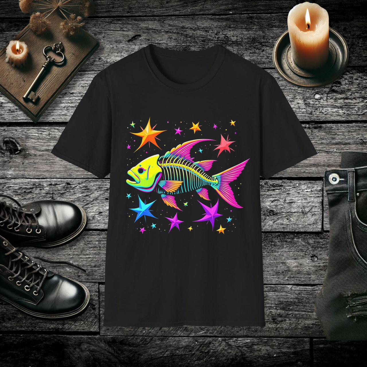 Neon Filament T-Shirt